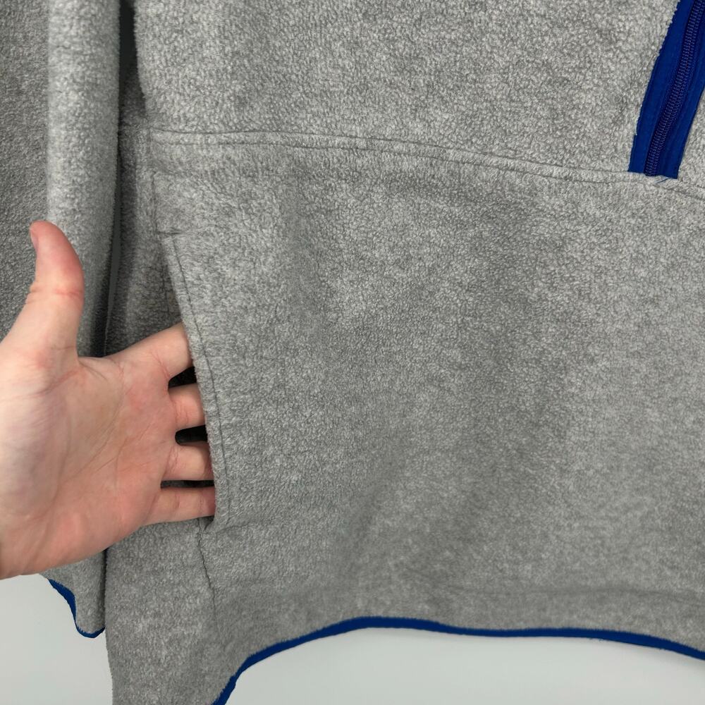 Vintage 90s Mens Grey Patagonia Marsupial Fleece Synchilla 1/2 Zip Sweatshirt XL - Picture 5 of 7